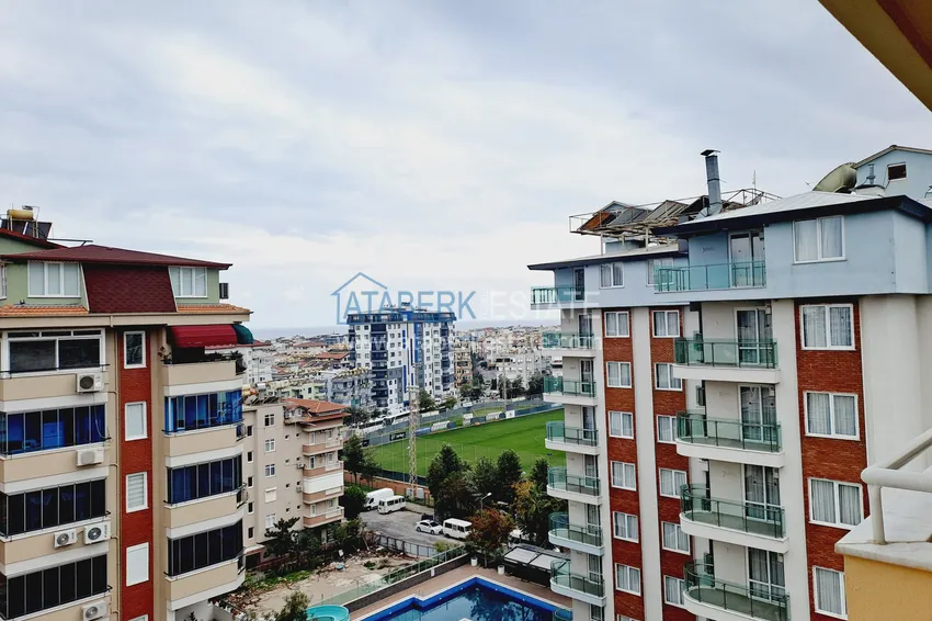 Kupuj  Duplex w centrum Alanyi - nadaje się na zezwolenie na pobyt, z meblami i jacuzzi na zewnętrznym tarasie  38 
