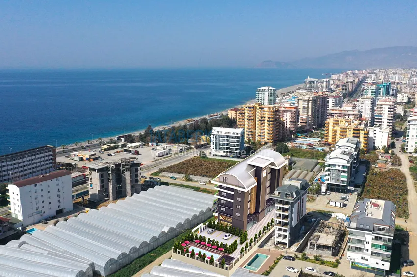 Kompleks w budowie w dzielnicy Kargicak, Alanya — nieruchomość inwestycyjna bezpośrednio od dewelopera 2 