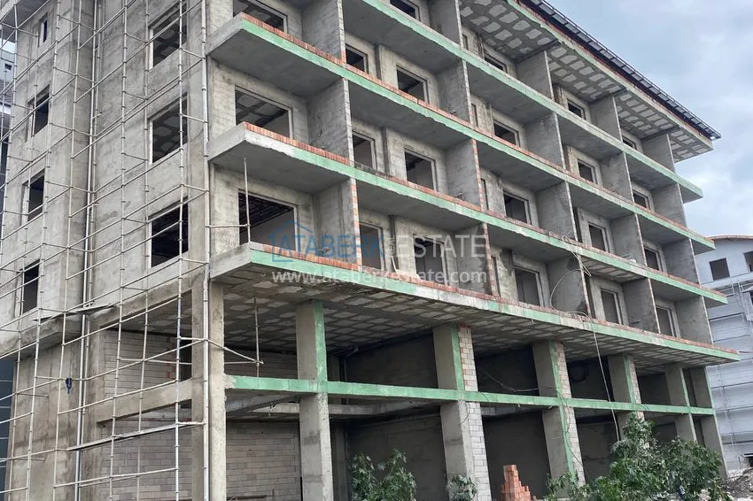 Zdjęcie -  Kompleks w budowie w dzielnicy Kargicak, Alanya — nieruchomość inwestycyjna bezpośrednio od dewelopera 3 