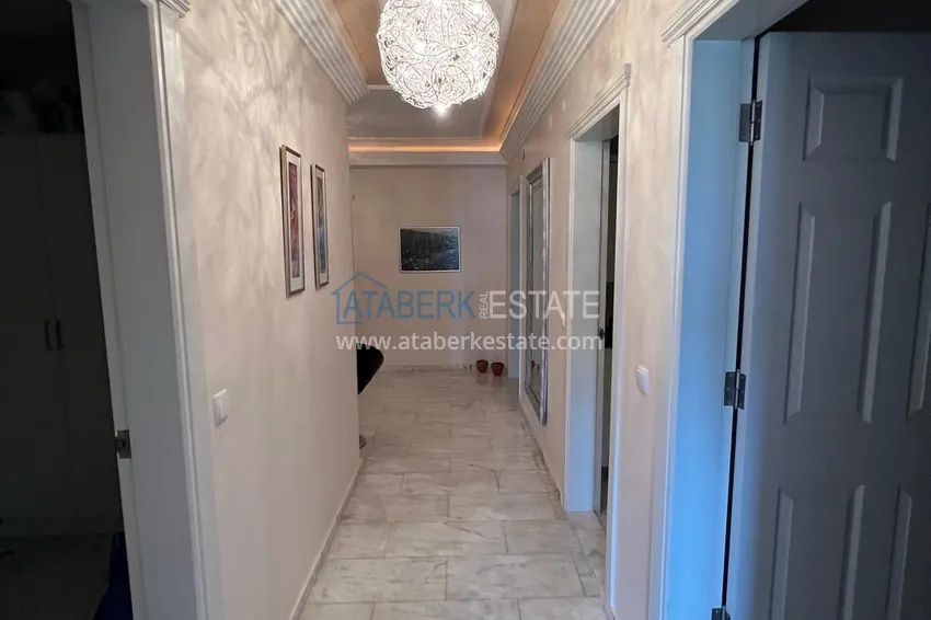 Kupuj  3+1 umeblowane mieszkanie bezpośrednio od właściciela — pierwszy apartament nadmorski, dzielnica Tosmur, Alanya 3 