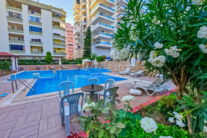 Dwupoziomowy penthouse z oryginalnym wystrojem wnętrz i widokiem na morze — dzielnica Mahmutlar, Alanya 3 