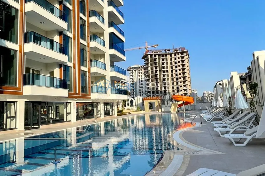 Apartament 1+1 w młodym kompleksie, Mahmutlar — Sobotnia Dzielnica Targowa 3 