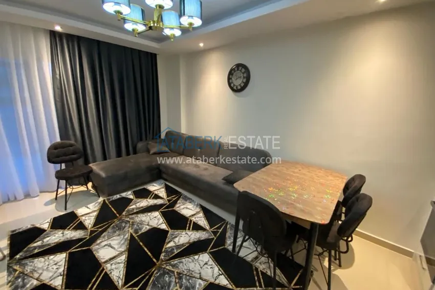 Kupuj  Umeblowane mieszkanie z jedną sypialnią w rezydencji z infrastrukturą hotelową — Alanya, dzielnica Avsallar 3 