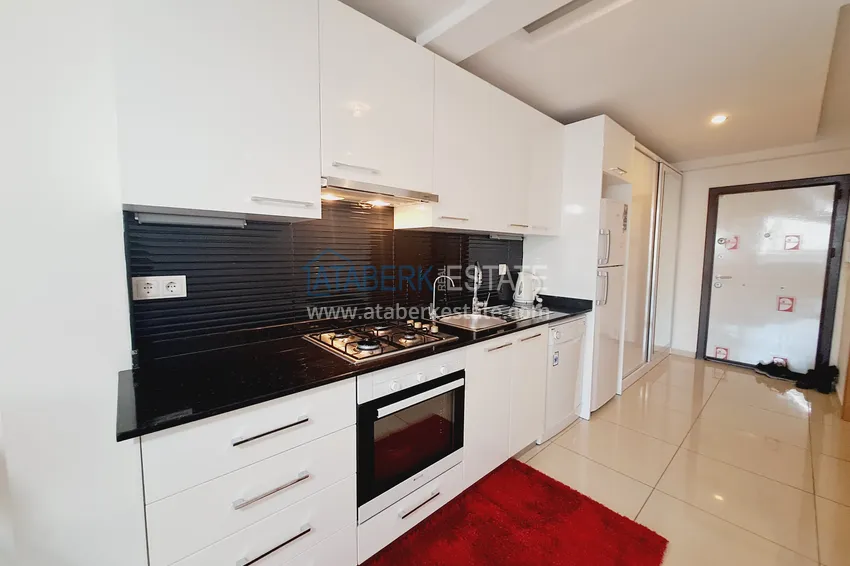 Kupuj  Umeblowany apartament typu studio w prestiżowym kompleksie mieszkalnym - dzielnica Cikcilli, Alanya 3 