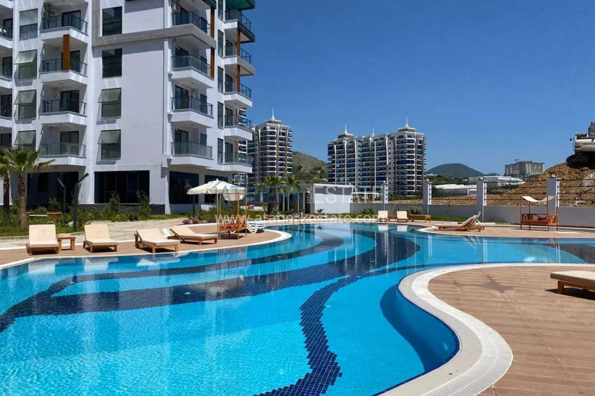 Dwupoziomowy apartament pod klucz w komfortowym kompleksie — Mahmutlar, Alanya 3 