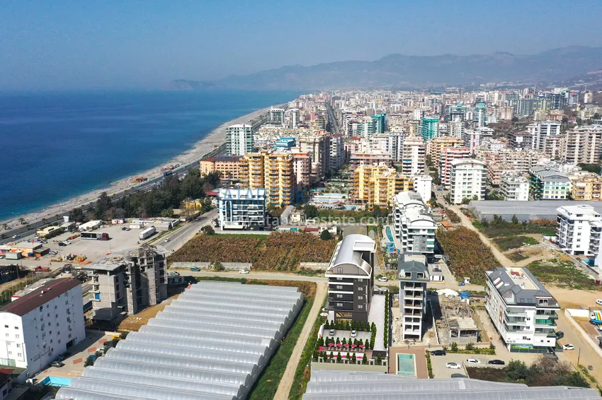 Kompleks w budowie w dzielnicy Kargicak, Alanya — nieruchomość inwestycyjna bezpośrednio od dewelopera 3 