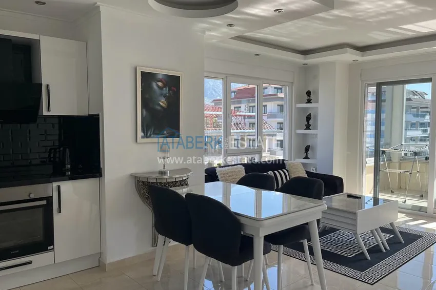 Kupuj  Przytulny apartament z jedną sypialnią na samym wybrzeżu Morza Śródziemnego, tylko 100 metrów — dzielnica Kestel, Alanya 5 