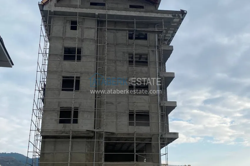 Zdjęcie -  Kompleks w budowie w dzielnicy Kargicak, Alanya — nieruchomość inwestycyjna bezpośrednio od dewelopera 4 