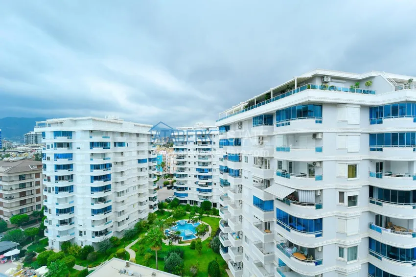 3+1 umeblowane mieszkanie bezpośrednio od właściciela — pierwszy apartament nadmorski, dzielnica Tosmur, Alanya 9 