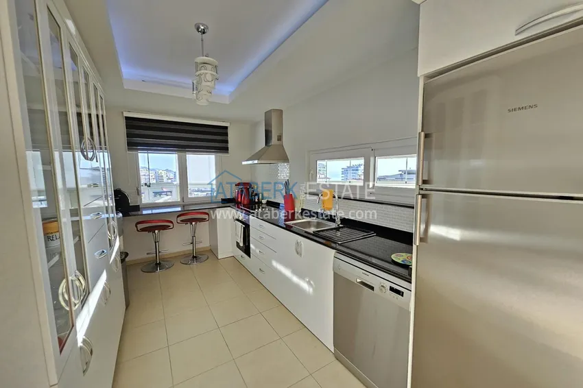 Kupuj  Dwupoziomowy penthouse z oryginalnym wystrojem wnętrz i widokiem na morze — dzielnica Mahmutlar, Alanya 4 