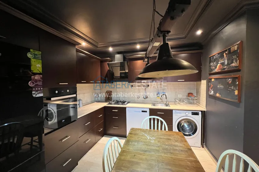 Kupuj  Nieruchomość na obywatelstwo i pozwolenie na pobyt. Apartament 2+1 z widokiem na morze i góry, dzielnica Tosmur — Alanya  6 
