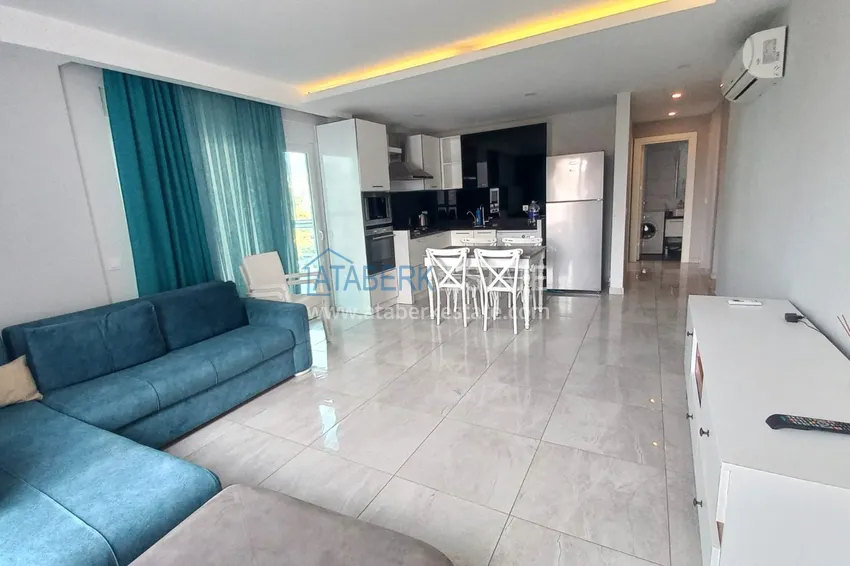 Kupuj  Apartament 1+1 w Mahmutlar, pod klucz z przeszklonym balkonem w nowoczesnym kompleksie 4 