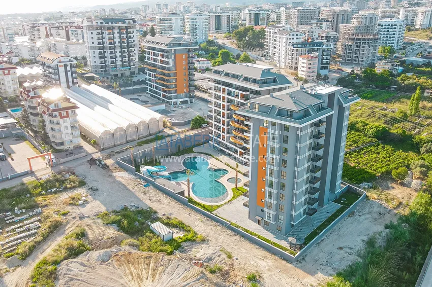 Umeblowane mieszkanie 2+1 w komfortowym kompleksie — Alanya, dzielnica Avsallar 5 