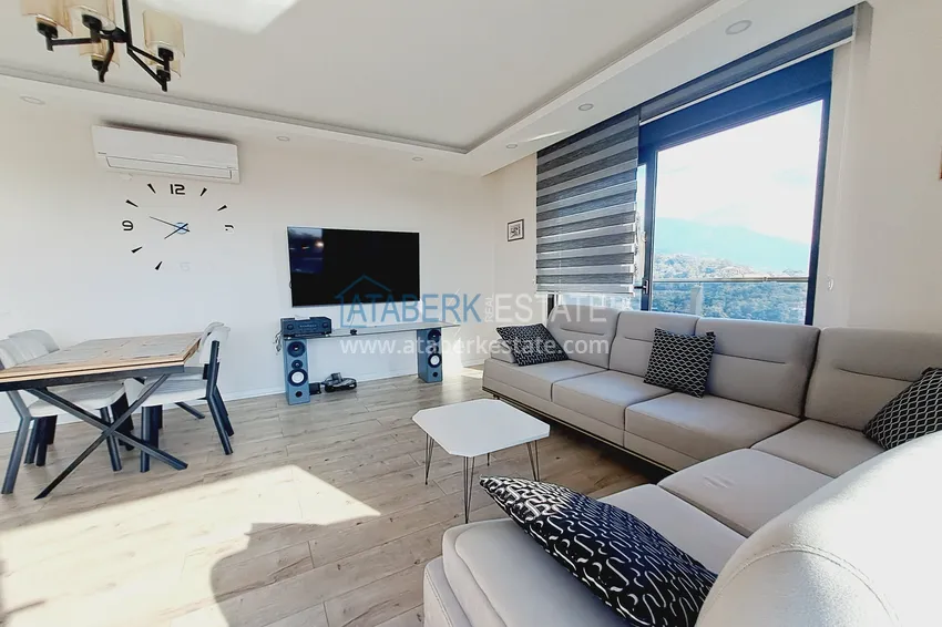 Kupuj  Apartament w Alanyi, dzielnica Tosmur - nowoczesne wnętrze, widok na morze i rzekę Dim 4 