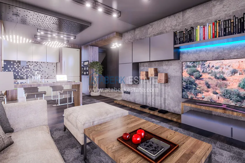 Kupuj  Nowoczesne apartamenty od dewelopera w Altintash, Antalya — komfortowy kompleks w budowie 4 