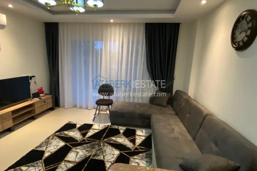 Kupuj  Umeblowane mieszkanie z jedną sypialnią w rezydencji z infrastrukturą hotelową — Alanya, dzielnica Avsallar 4 