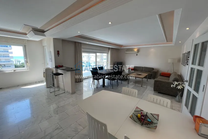 Kupuj  3+1 umeblowane mieszkanie bezpośrednio od właściciela — pierwszy apartament nadmorski, dzielnica Tosmur, Alanya 5 