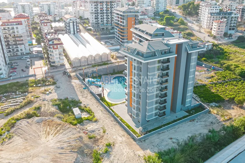 Umeblowane mieszkanie 2+1 w komfortowym kompleksie — Alanya, dzielnica Avsallar 6 