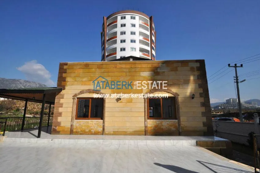 Przytulny apartament z jedną sypialnią na samym wybrzeżu Morza Śródziemnego, tylko 100 metrów — dzielnica Kestel, Alanya 5 