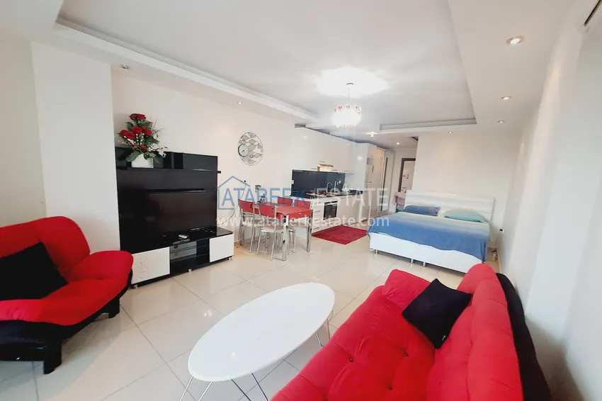 Kupuj  Umeblowany apartament typu studio w prestiżowym kompleksie mieszkalnym - dzielnica Cikcilli, Alanya 5 