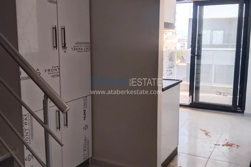 Kupuj  Nowy dwupoziomowy penthouse 2+1 w przystępnej cenie — dzielnica Avsallar, Alanya 6 