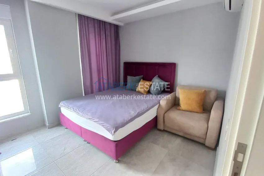 Kupuj  Apartament 1+1 w Mahmutlar, pod klucz z przeszklonym balkonem w nowoczesnym kompleksie 6 