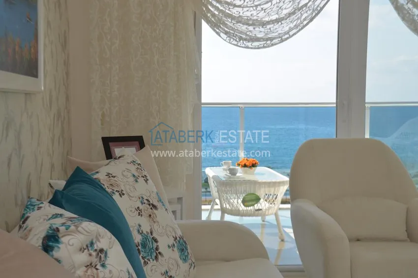 Kupuj  Dwupoziomowy penthouse w rejonie Kestel, umeblowany - pierwsza linia brzegowa  6 