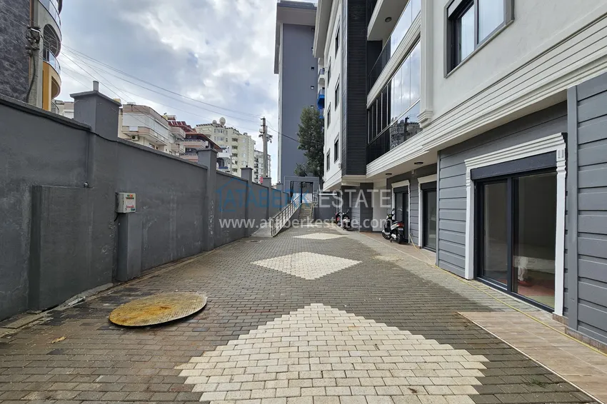 Apartament 1+1 w nowym kompleksie butikowym w centrum Alanyi, plaża Kleopatra 6 