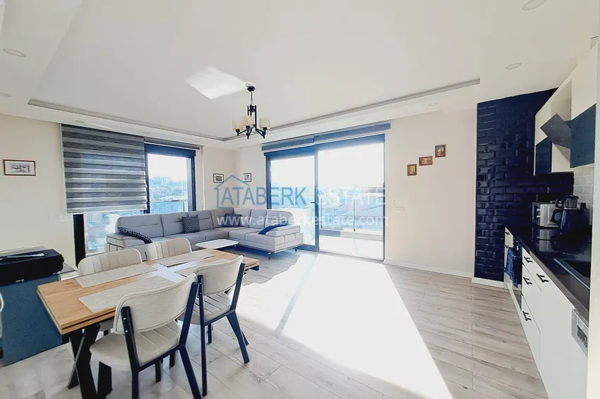 Kupuj  Apartament w Alanyi, dzielnica Tosmur - nowoczesne wnętrze, widok na morze i rzekę Dim 6 