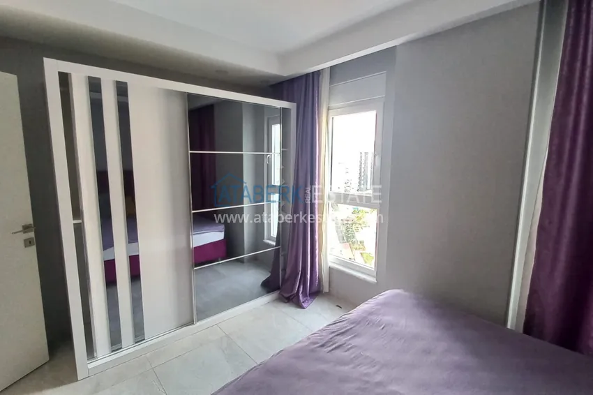 Kupuj  Apartament 1+1 w Mahmutlar, pod klucz z przeszklonym balkonem w nowoczesnym kompleksie 7 