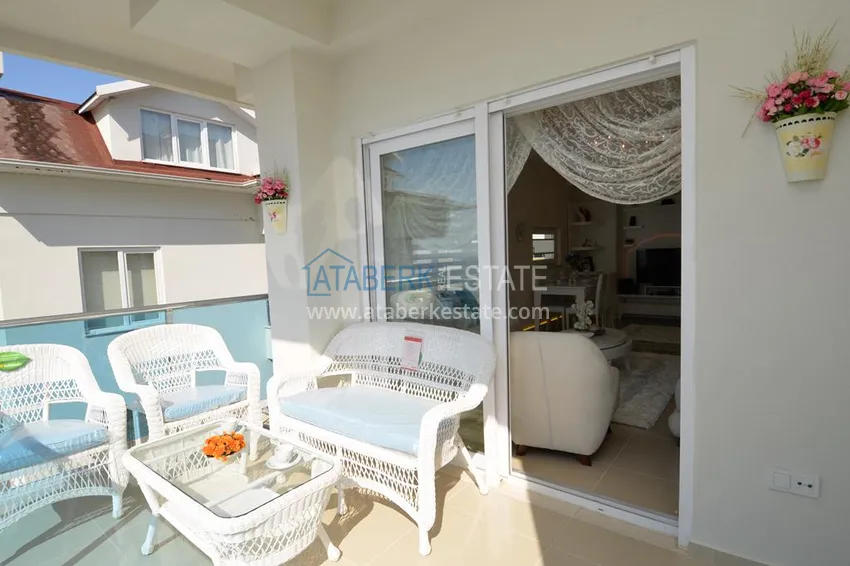 Kupuj  Dwupoziomowy penthouse w rejonie Kestel, umeblowany - pierwsza linia brzegowa  7 