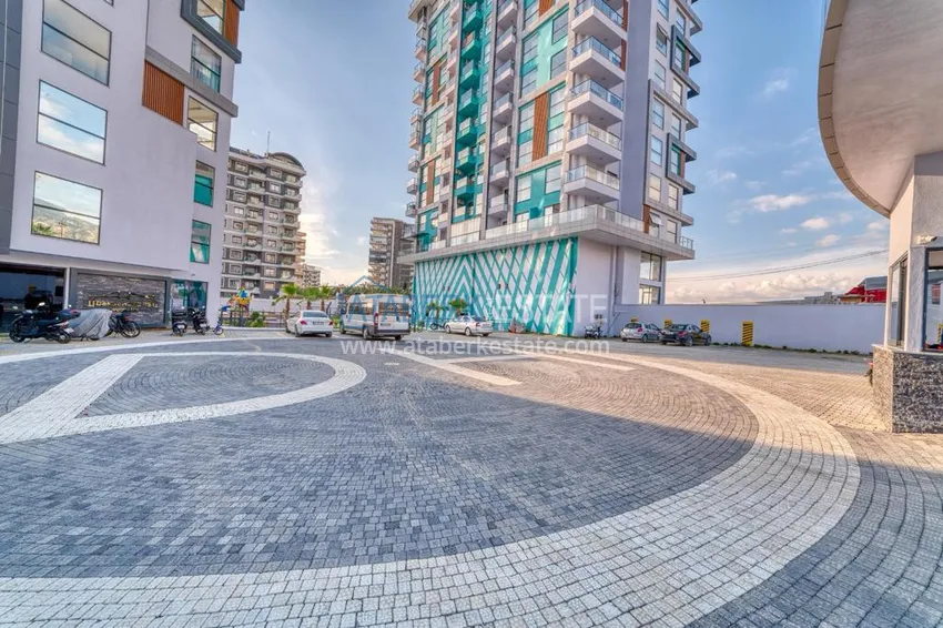 Dwupoziomowy apartament pod klucz w komfortowym kompleksie — Mahmutlar, Alanya 7 