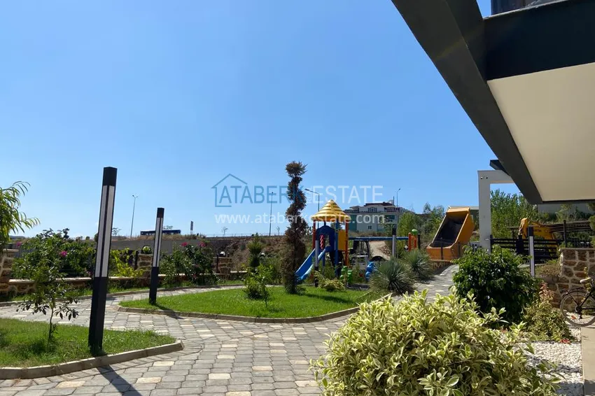 Nowoczesny apartament pod klucz z jedną sypialnią w nowym kompleksie — Alanya, dzielnica Oba  8 