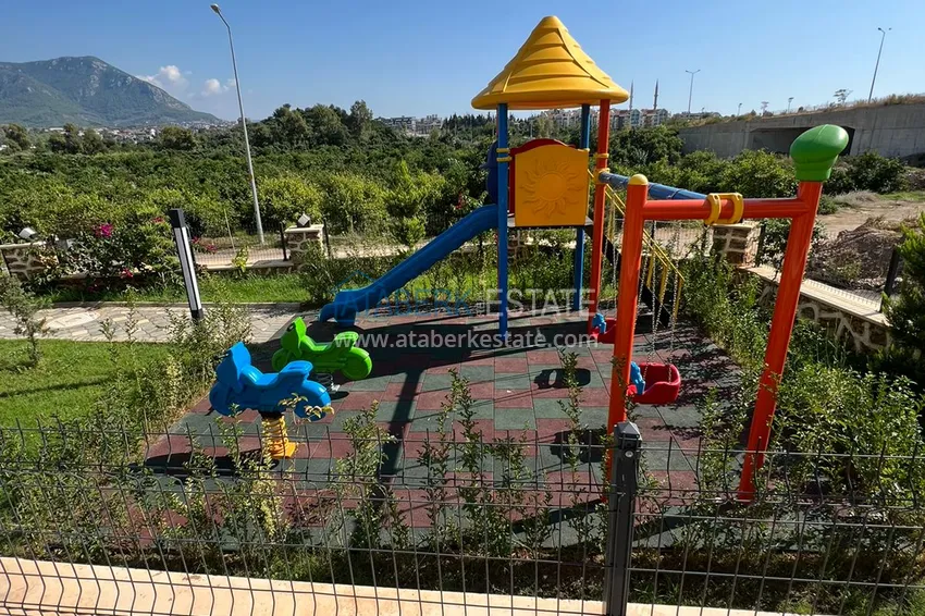 Nowoczesny apartament pod klucz z jedną sypialnią w nowym kompleksie — Alanya, dzielnica Oba  9 
