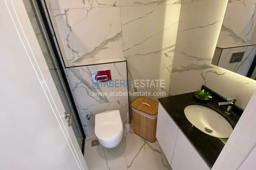 Kupuj  Umeblowane mieszkanie 2+1 w komfortowym kompleksie — Alanya, dzielnica Avsallar 10 