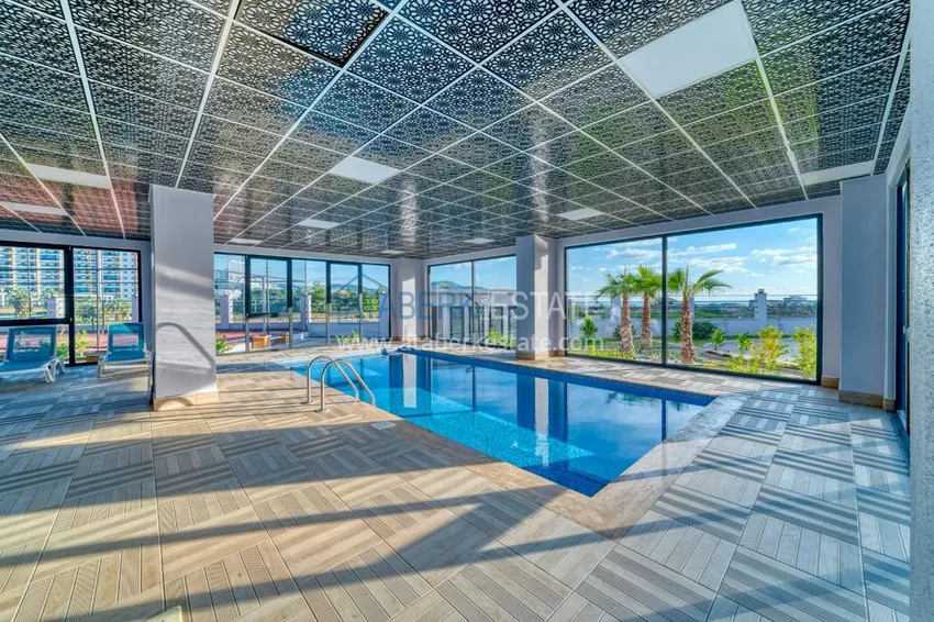 Dwupoziomowy apartament pod klucz w komfortowym kompleksie — Mahmutlar, Alanya 9 