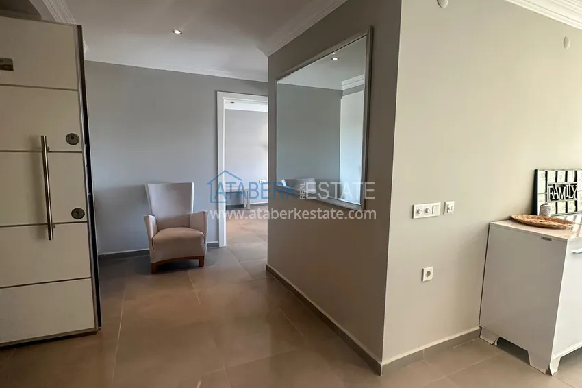 Kupuj  Apartament z 2 sypialniami z meblami i panoramicznym widokiem w Cikcilli Alanya 1 