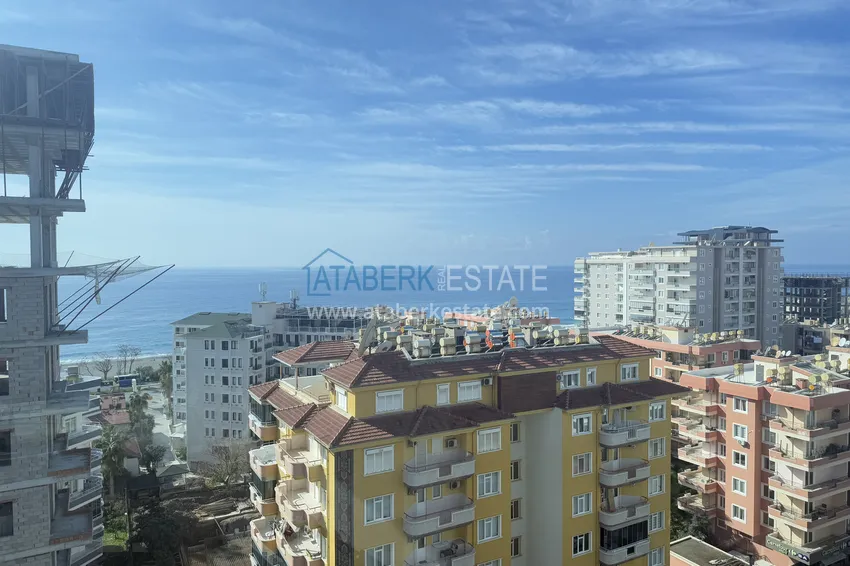 Kupuj  Apartament z 2 sypialniami z meblami i widokiem na morze w Alanya, dzielnica Mahmutlar 10 