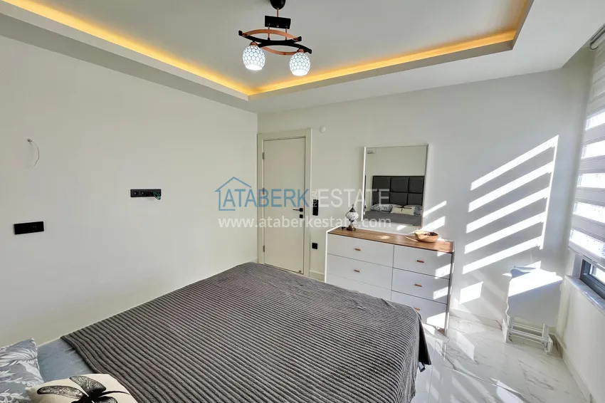 Kupuj  Stylowy apartament z jedną sypialnią z meblami w centrum Alanyi — rynek podstawowy 10 