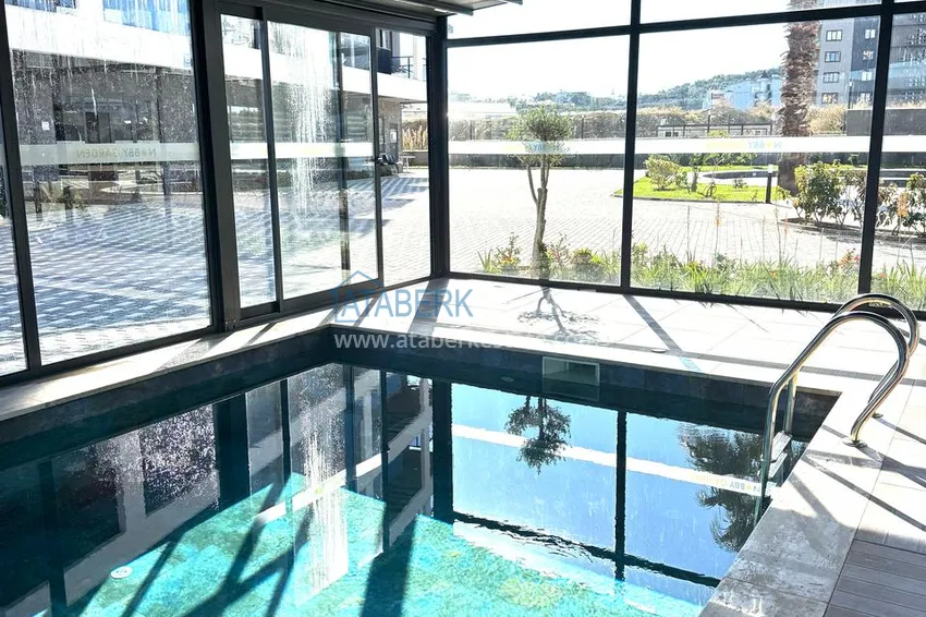 Wynajem długoterminowy! Apartament 1+1 w komfortowym kompleksie, dzielnica Avsallar Alanya nr 28 10 