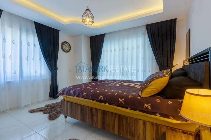 Kupuj  Linear 3+1 apartament z luksusowymi meblami w przytulnym kompleksie — Alanya, dzielnica Mahmutlar 11 