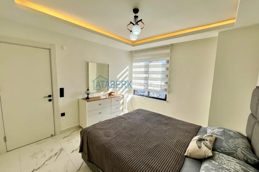 Kupuj  Stylowy apartament z jedną sypialnią z meblami w centrum Alanyi — rynek podstawowy 11 