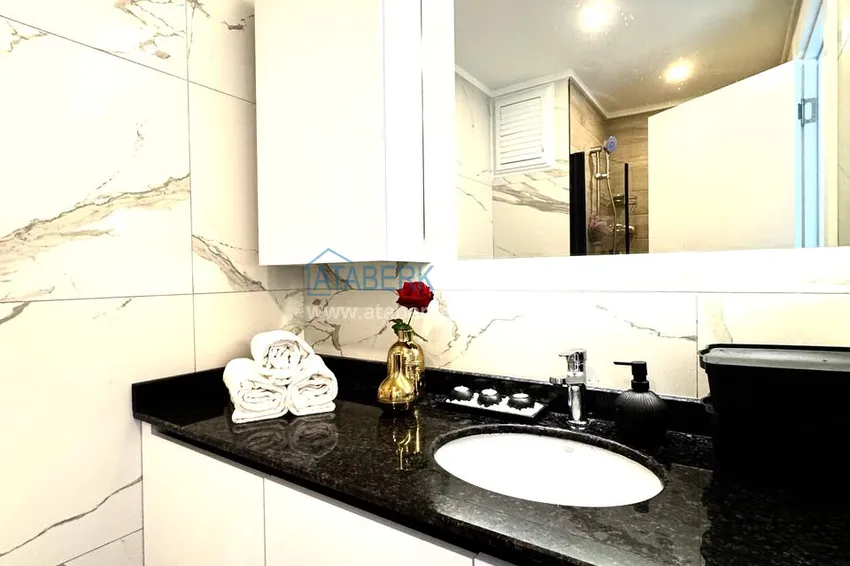 Kupuj  Wynajem długoterminowy! Apartament 1+1 w komfortowym kompleksie, dzielnica Avsallar Alanya nr 28 12 