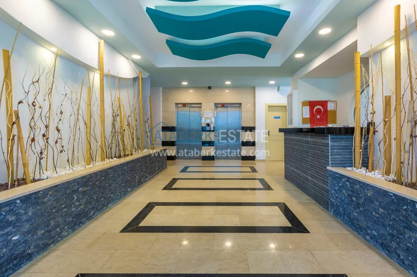 Linear 3+1 apartament z luksusowymi meblami w przytulnym kompleksie — Alanya, dzielnica Mahmutlar 8 