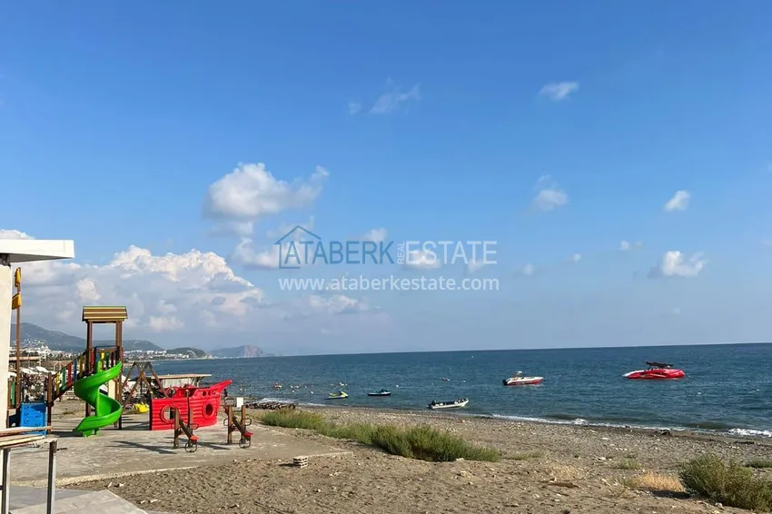 Elegancka umeblowana willa w kompleksie mieszkalnym nad brzegiem morza - dzielnica Payallar, Alanya 10 
