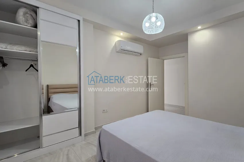 Kupuj  Jednopokojowy apartament z meblami w centrum Alanyi. Nieruchomości z zezwoleniem na pobyt 12 
