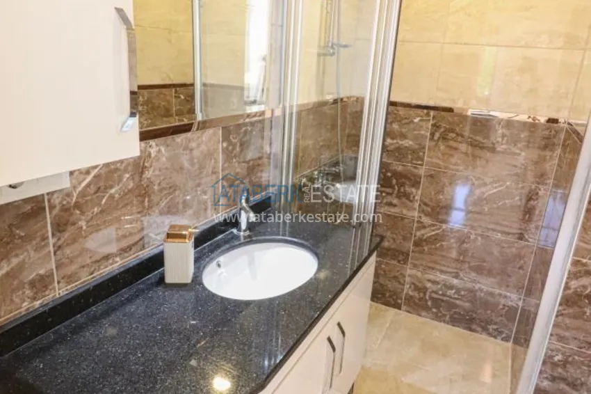 Kupuj  Dwa niezależne apartamenty w tej samej cenie, odnowione ze stylowymi wnętrzami - Alanya, dzielnica Kestel 23 