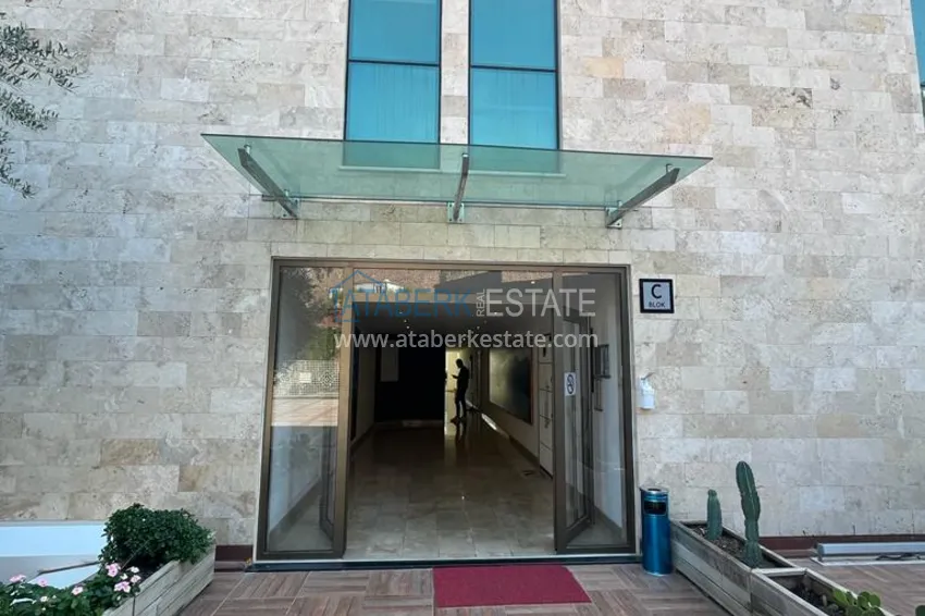 Apartament z 2 sypialniami z meblami i panoramicznym widokiem w Cikcilli Alanya 13 
