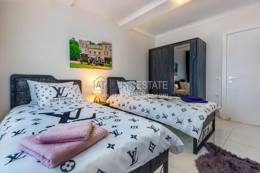 Kupuj  Linear 3+1 apartament z luksusowymi meblami w przytulnym kompleksie — Alanya, dzielnica Mahmutlar 14 