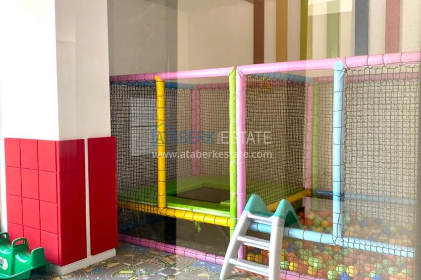 Dobrze wykończone mieszkanie w luksusowej rezydencji — Alanya, dzielnica Mahmutlar 13 